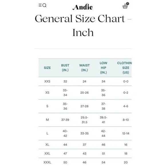 Andie Swim The Capri Top Orchid Pink Size XL - Picture 7 of 12